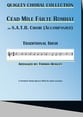 Cead Mile Failte Romhat SATB choral sheet music cover